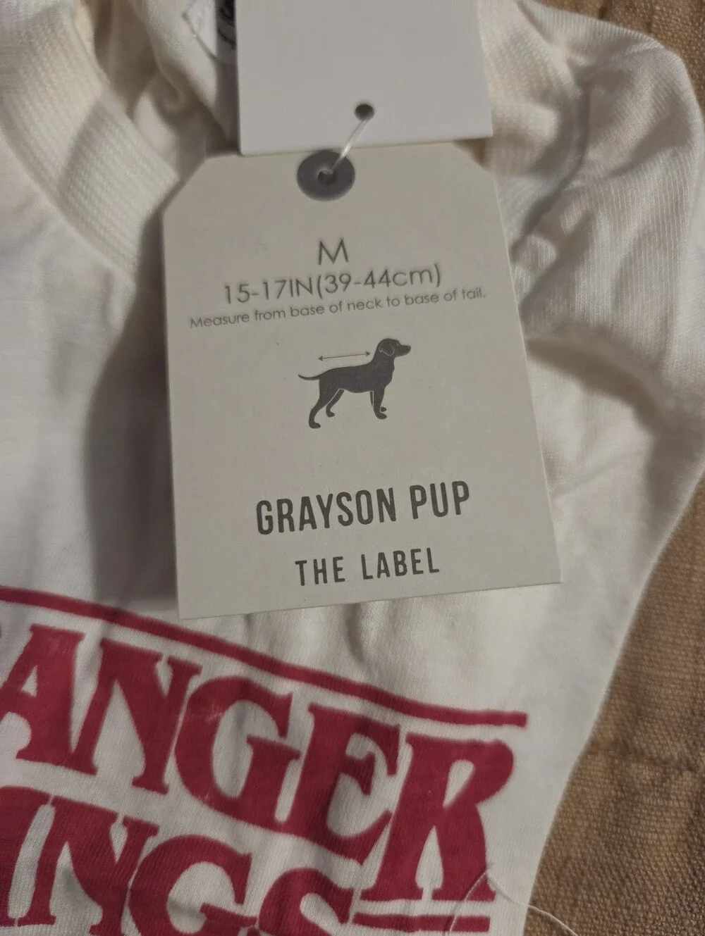 Stranger thing dog shirt